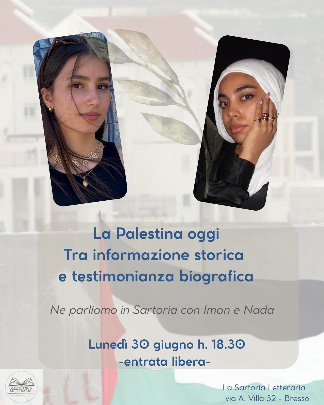 La Palestina oggi. Tra informazione e testimonianza biografica. 
